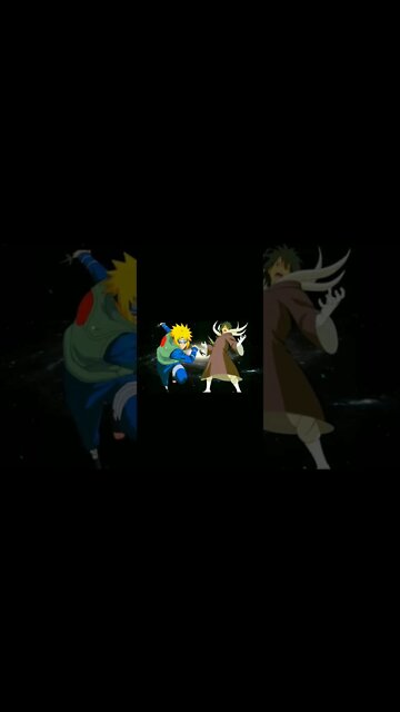 MINATO LAWAN OBITO.#shorts