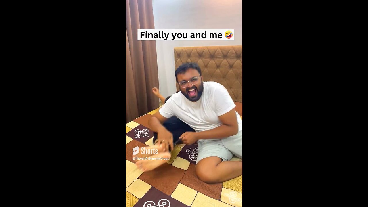 Finally you and me 😂