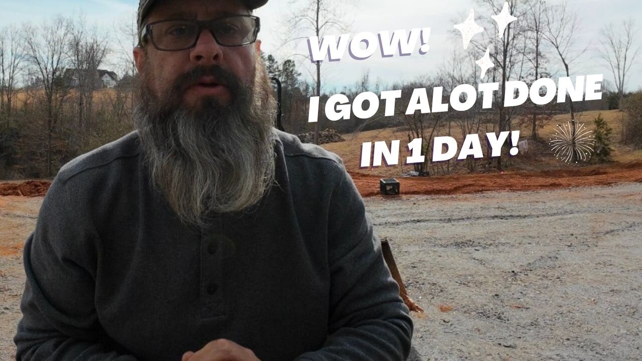 Wow! I DID A-LOT IN ONE DAY