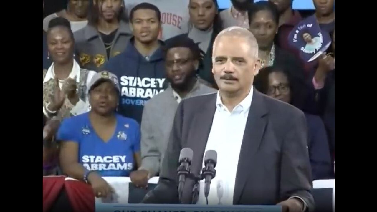 Watch & think about AZ Sec of State Katie Hobbs (Eric Holder complaining about Kemp in GA)