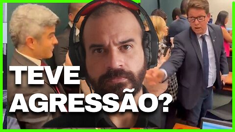 Mario Frias agrediu Guga Noblat ? - Notícias