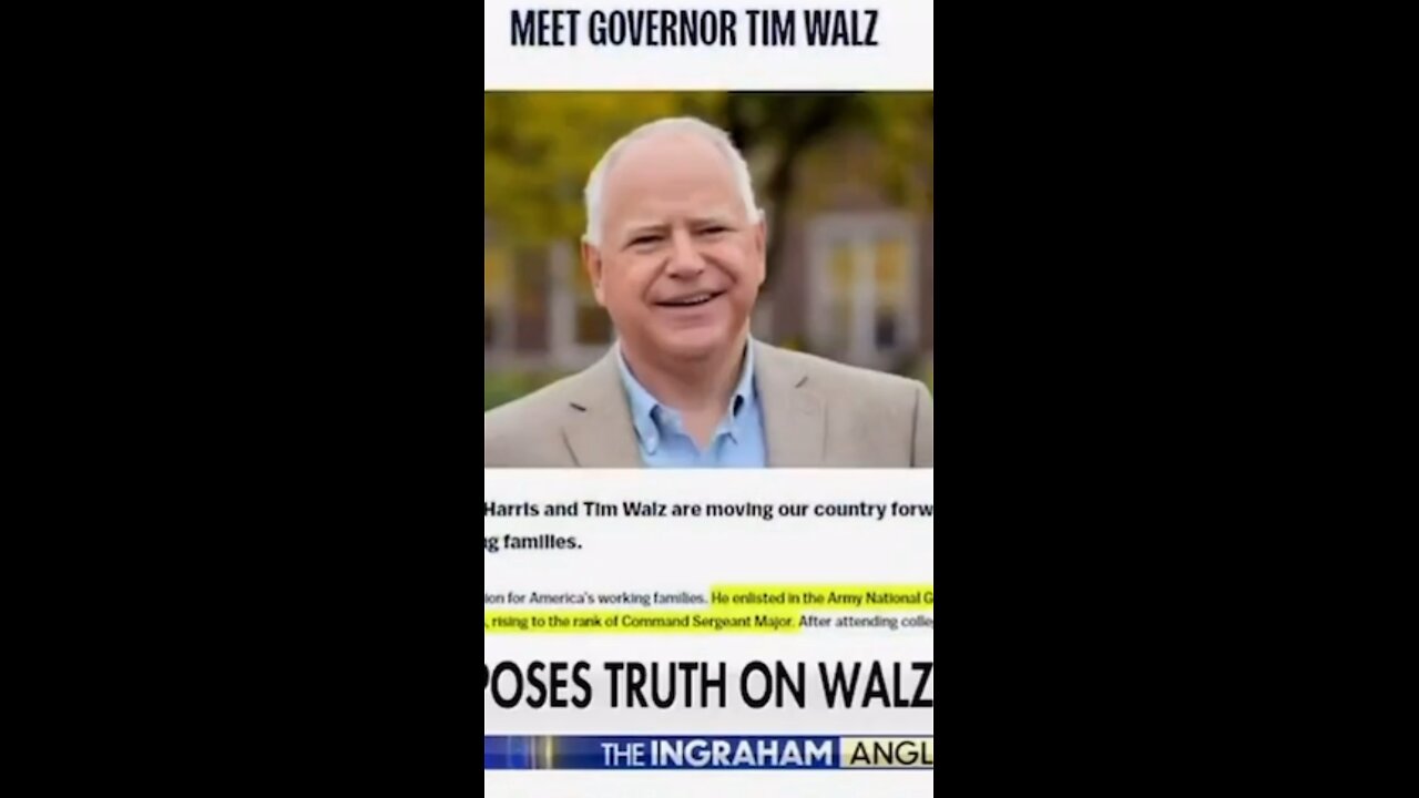 Stolen Valor Walz.