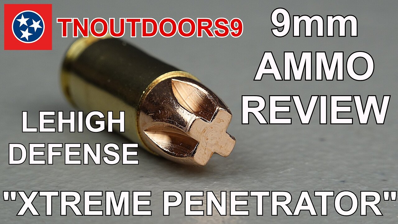 9mm Extreme Penetrator Ammo Review