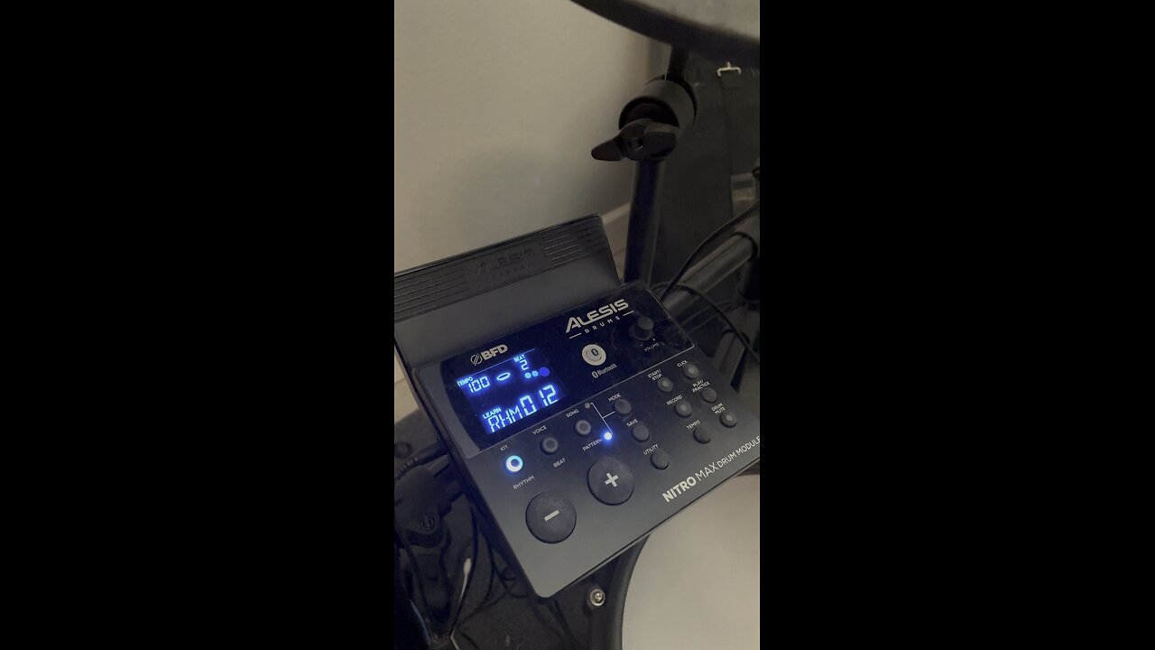 Alesis Nitro Max Drum Module and E-Kit Practicing Tempo