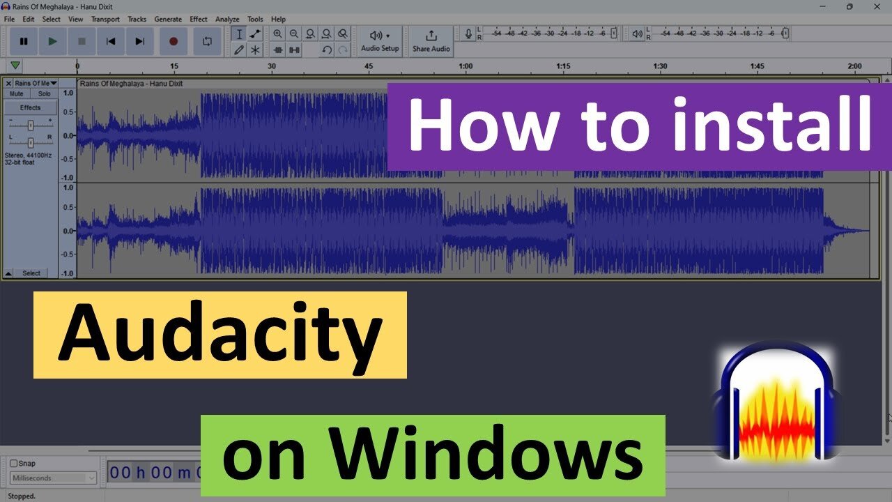 FREE Audio Editing! Install Audacity in Windows in MINUTES (For Beginners!)