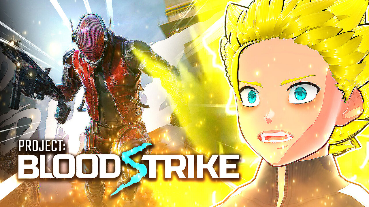 I went SUPER SAIYAN in Project BloodStrike🔥🔥🔥