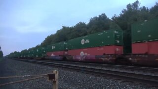 An Intermodal east at Carneys