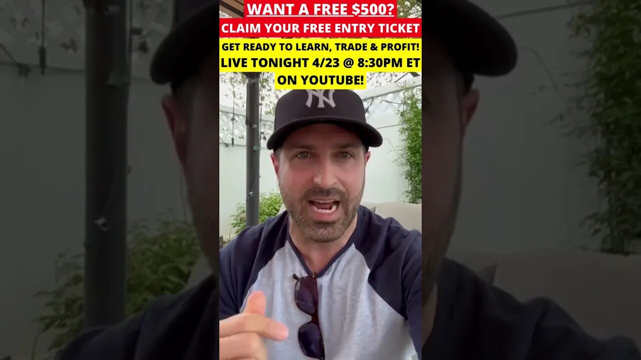 You Want $500 Free? Claim Your Free Entry Ticket Now!