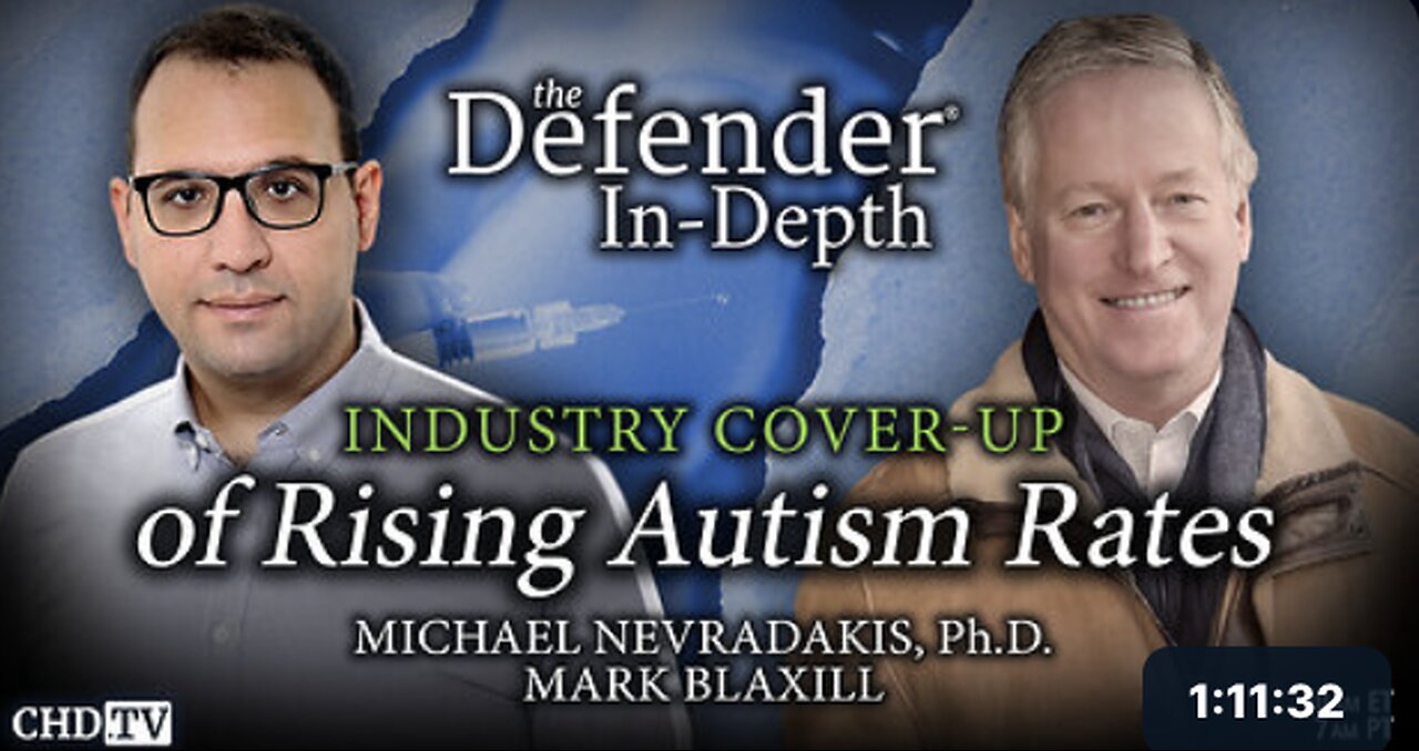 Industry Cover-Up of Rising Autism Rates