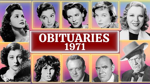 deaths in 1971 ep 01 Consignment To The Grave
