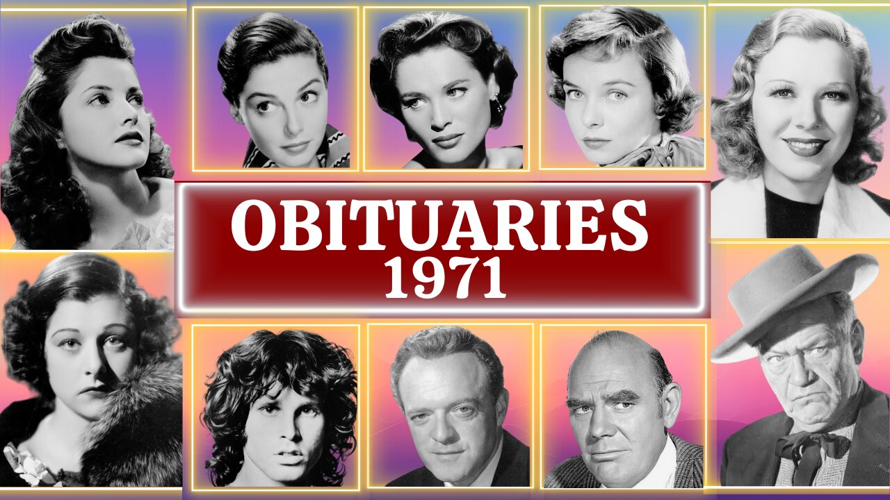 deaths in 1971 ep 01 Consignment To The Grave