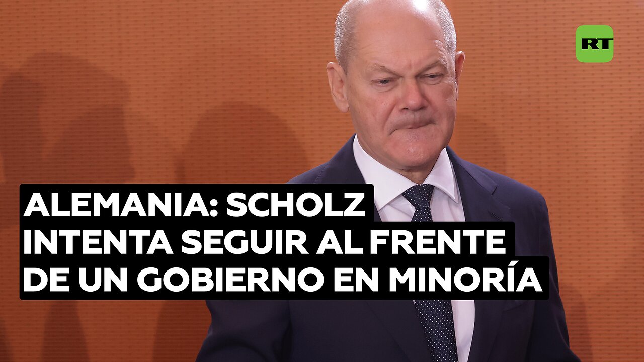 Scholz intenta seguir al frente de un Gobierno en minoría tras abrupto colapso de su coalición