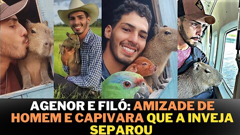 EMOCIONANTE | Agenor Tupinambá entrega Capivara Filó para o Ibama