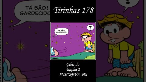 Tirinhas da Turma da Mônica nº 178 | Gibis do Rapha 2