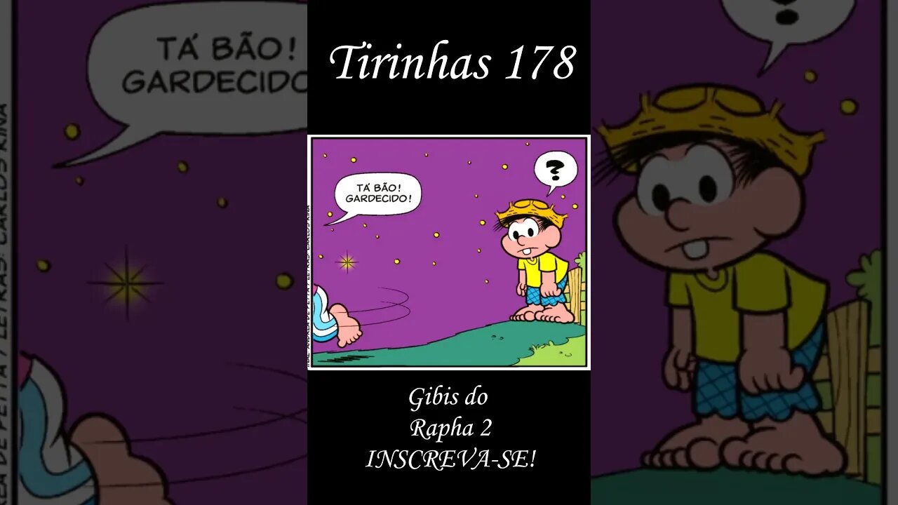 Tirinhas da Turma da Mônica nº 178 | Gibis do Rapha 2