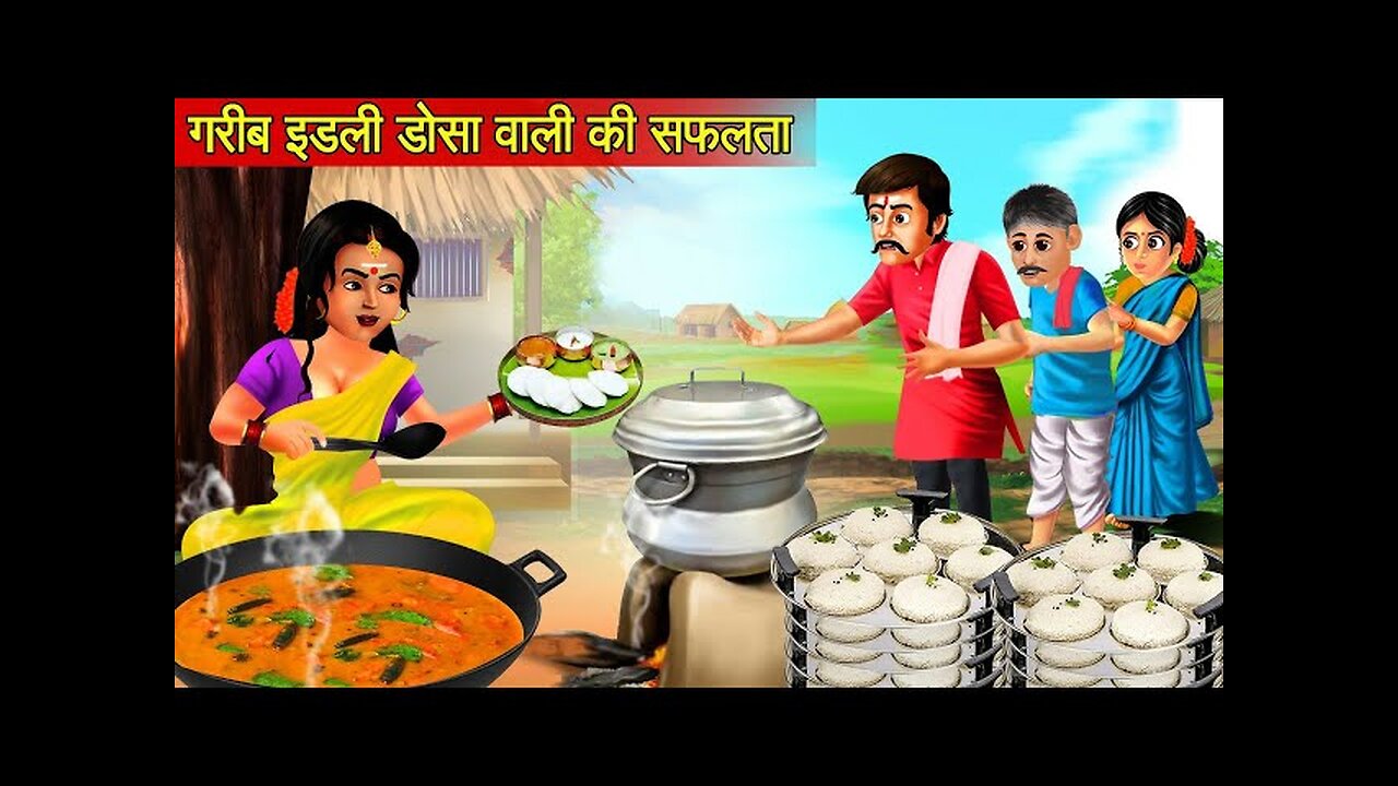 इडली और डोसा वाली की सफलता|Hindikahani|Moralstory#Viralkahani