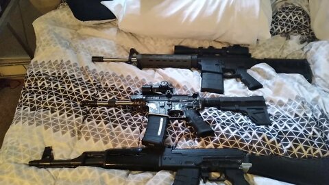 My assault rifle collection as of 5-4-2021