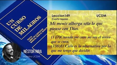 Lección 149 de Un Curso de Milagros