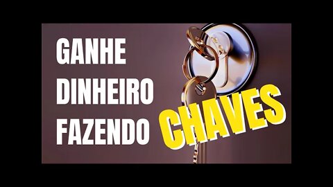 NEGÓCIO LUCRATIVO - MÁQUINA DE FAZER CHAVES #shorts