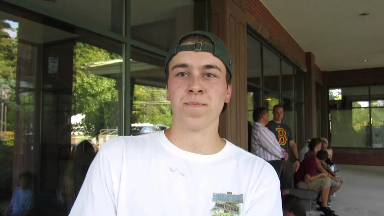 Luke from Maryland in Derry to see Donald Trump