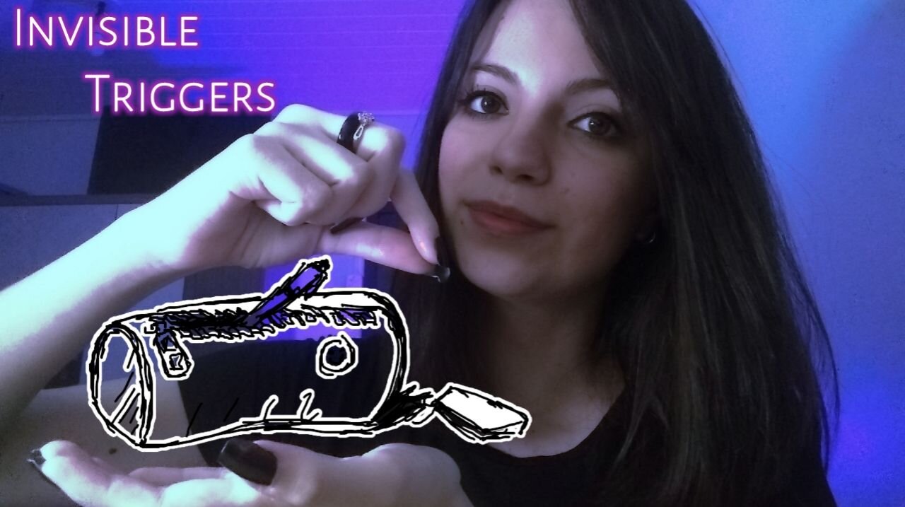 ASMR - 5 triggers invisíveis em 5 minutos (invisible triggers)
