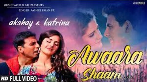 Awaara Shaam - Romantic Video Song | Akshay Kumar and Katrina Kaif | Aashiq Khan