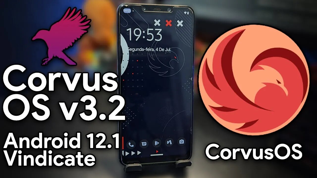 CorvusOS v3.2 Vindicate | Android 12.1 | NOVAS correções, NOVO Game Space e RAM MAIS OTIMIZADA!