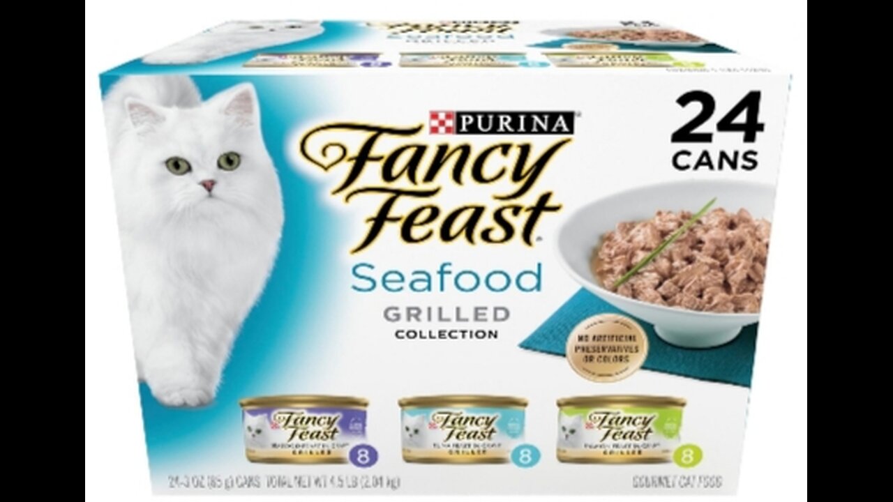 Fancy Feast seafood. 100% excellentproducts. But it now,,, check description box👇👇👇