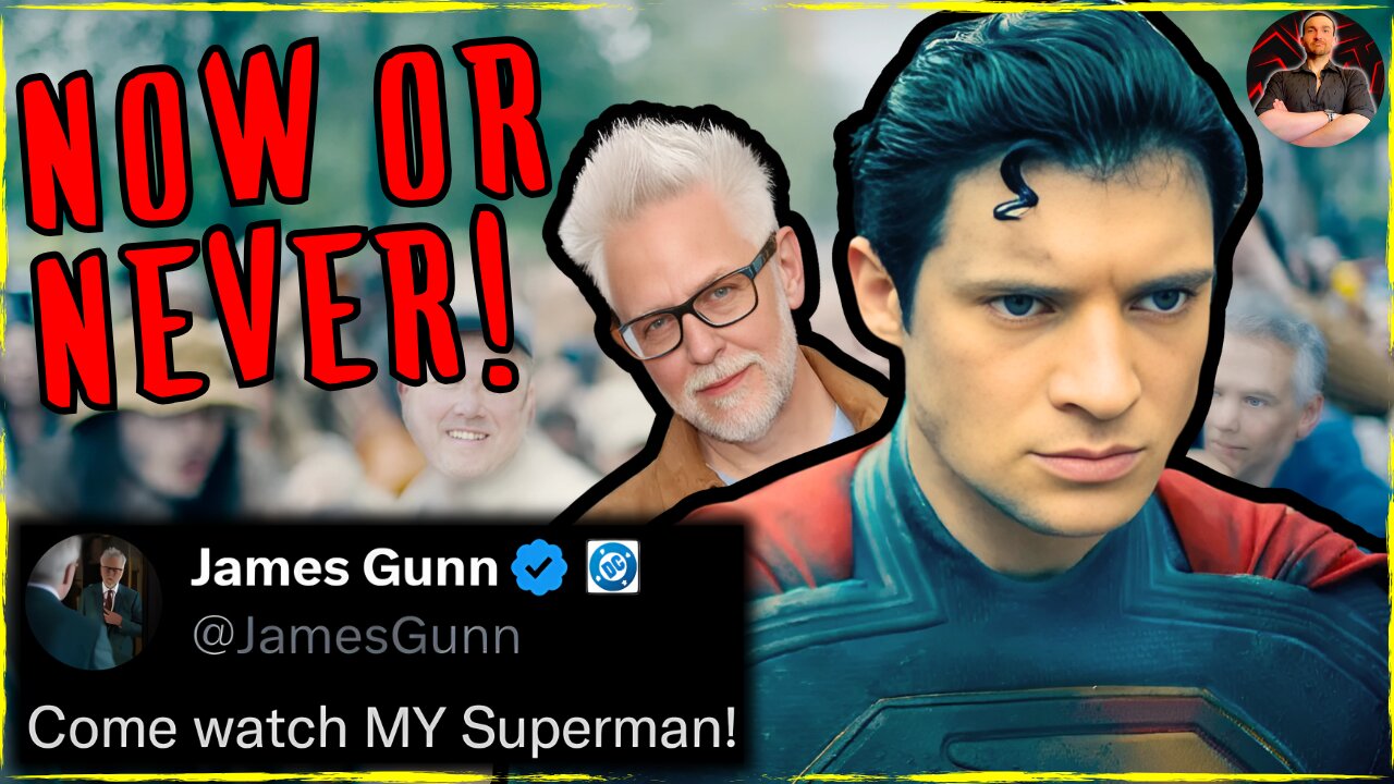 Superman is the Last Stand For James Gunn, Superheroes and Hollywood!