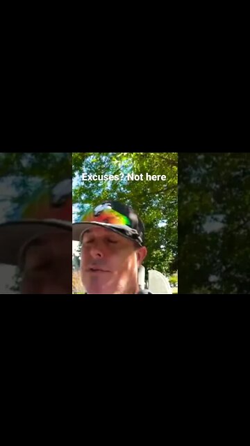 We don’t have time for excuses!