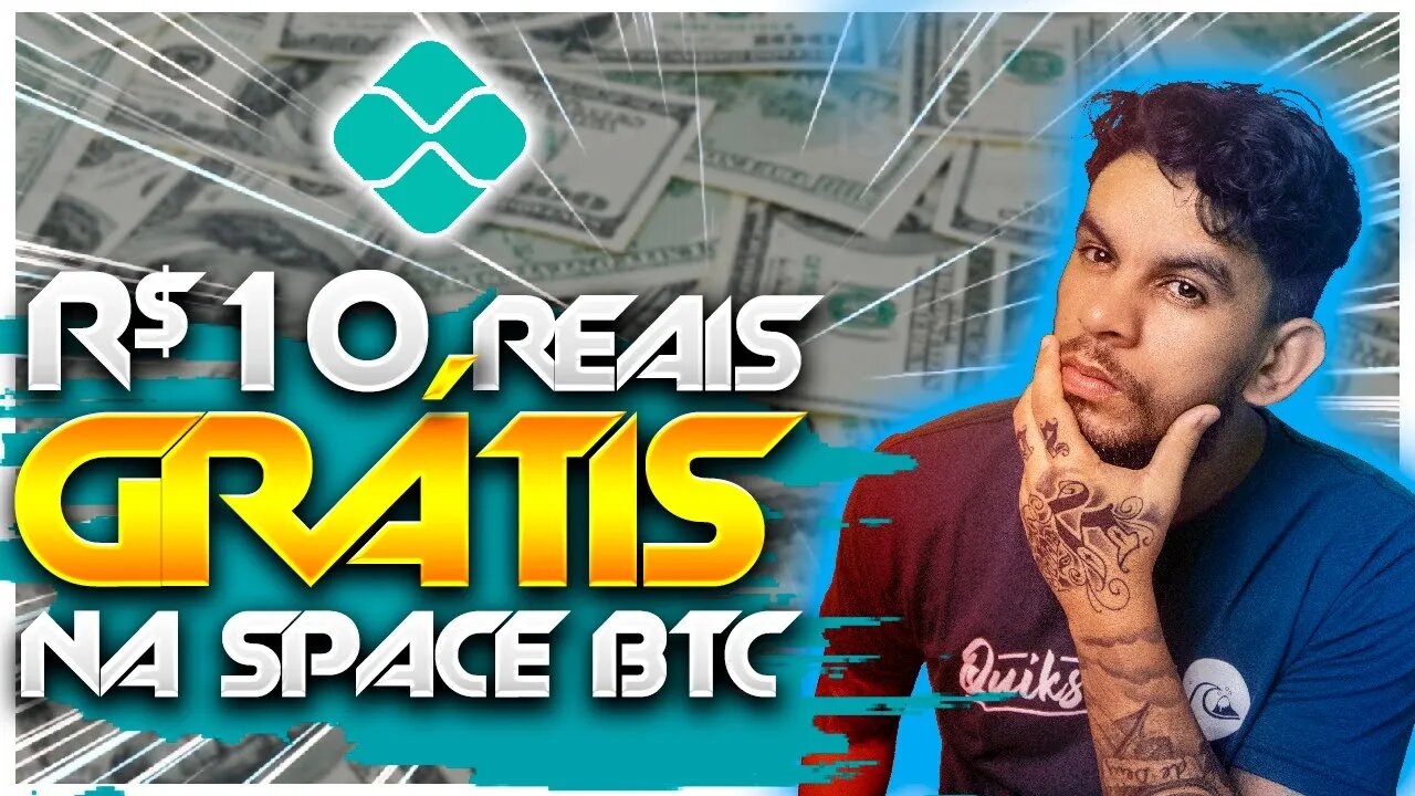 Space BTC pagando R$10 no cadastro