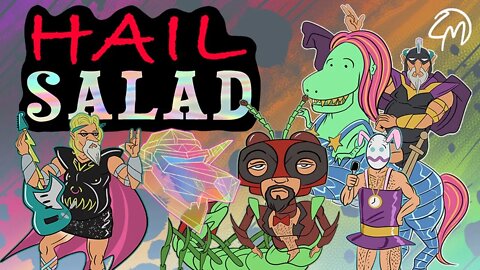 HAIL SALAD Launch Party!!! With Camel Moon & friends