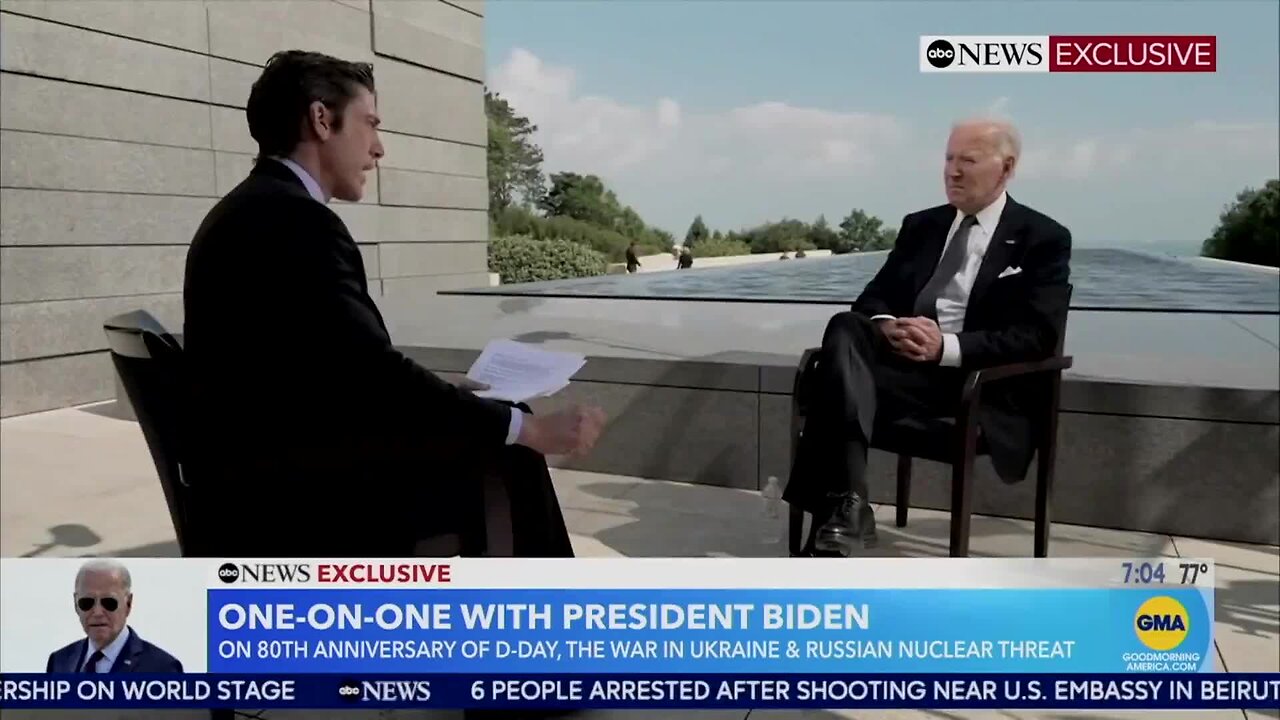 Biden on if American Weapons Are Used Inside Russia: ‘Yes’
