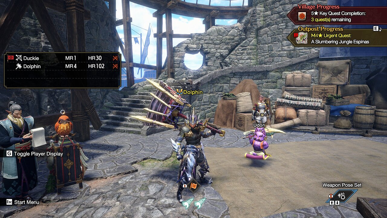 Monster Hunter with the Soulless Menagerie