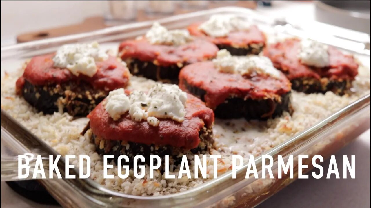 THE BEST BAKED EGGPLANT PARMESAN