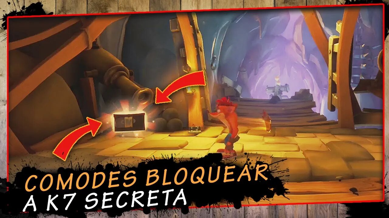 Crash Bandicoot 4 it's about time, Como desbloquear a k7 secreta | SUPER DICA PT-BR