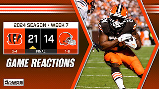 Browns vs Bengals: Game Reactions - An All-Around Nasty Scene in Cleveland