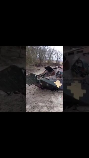 🇷🇺🇺🇦 Destroyed Armored Personnel Carrier BTR-3U Of The Ukrainian Army!