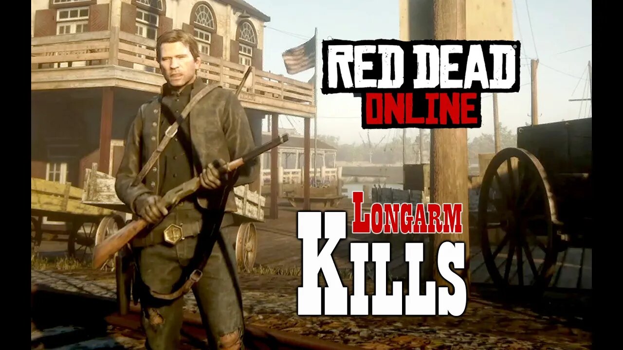 Red Dead ONLINE 34 - Longarm Kills - No Commentary Gameplay