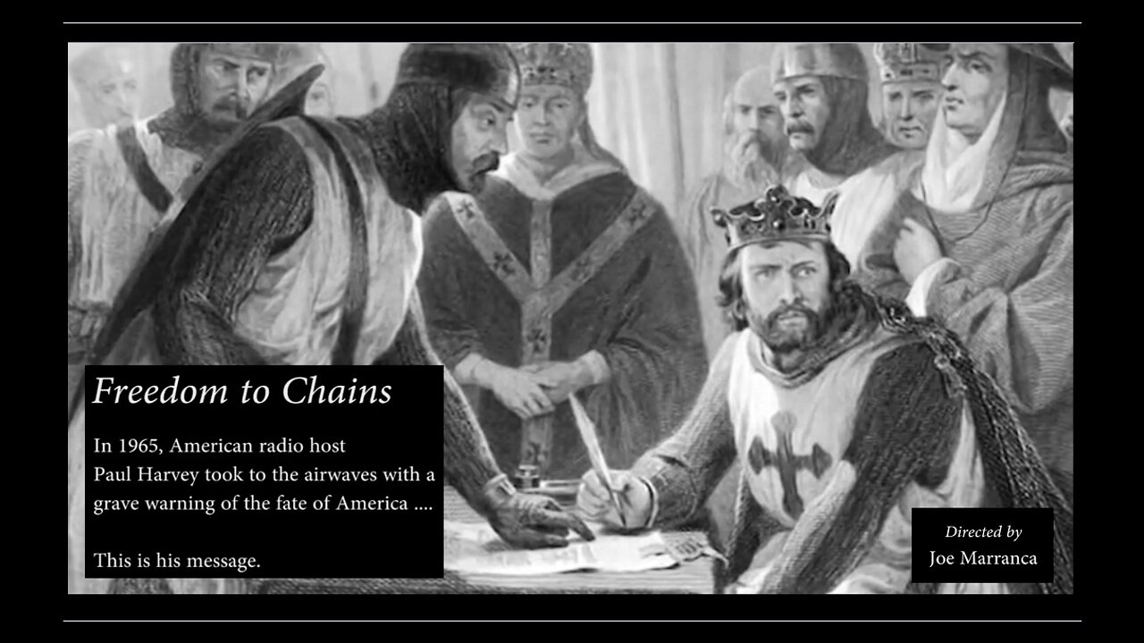 ▶ We Were Warned - 'Freedom to Chains' - (Paul Harvey Narration) - (2017) 9m28s