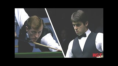 "Legendary Clash: Steve Davis vs. 17-Year-Old Ronnie O'Sullivan - A Glimpse into Snooker's Changing of the Guard"