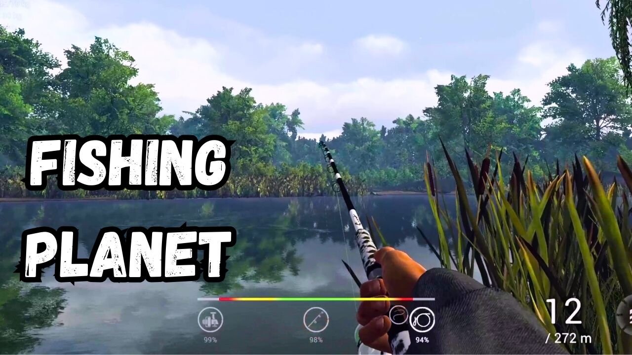 Great fishing spot, fish on, Mudwater river Fishing Planet