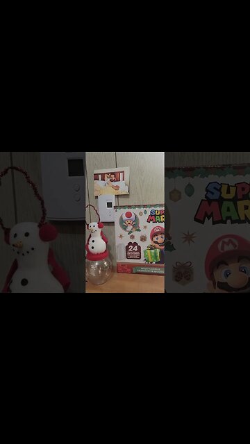 Day 0 Of The Super Mario Advent Calendar #supermario #christmas #adventcalendar #happyholidays