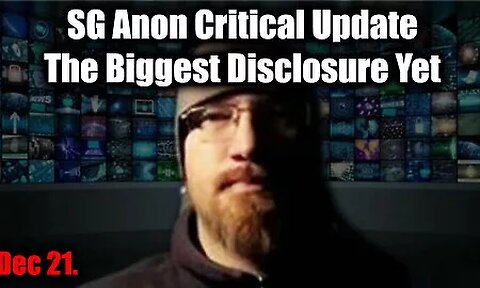 SG Anon Critical - The Biggest Disclosure Yet