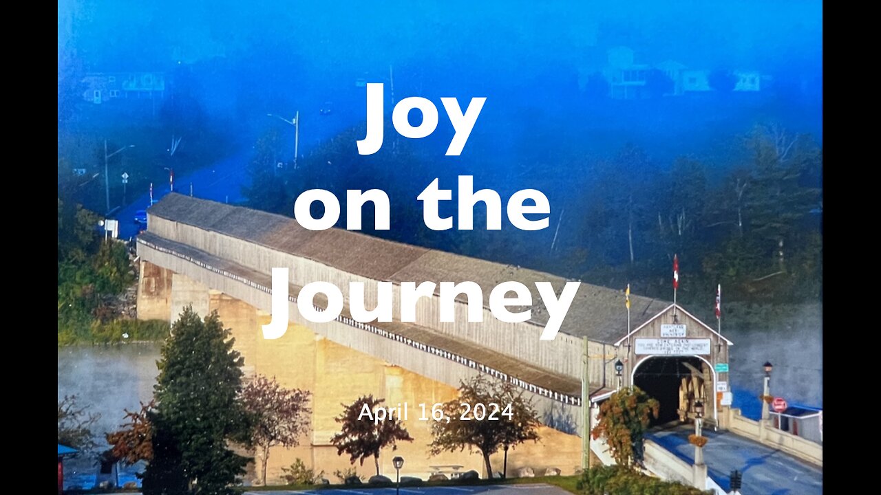 God the Master Designer - Joy on the Journey (Apr 16)