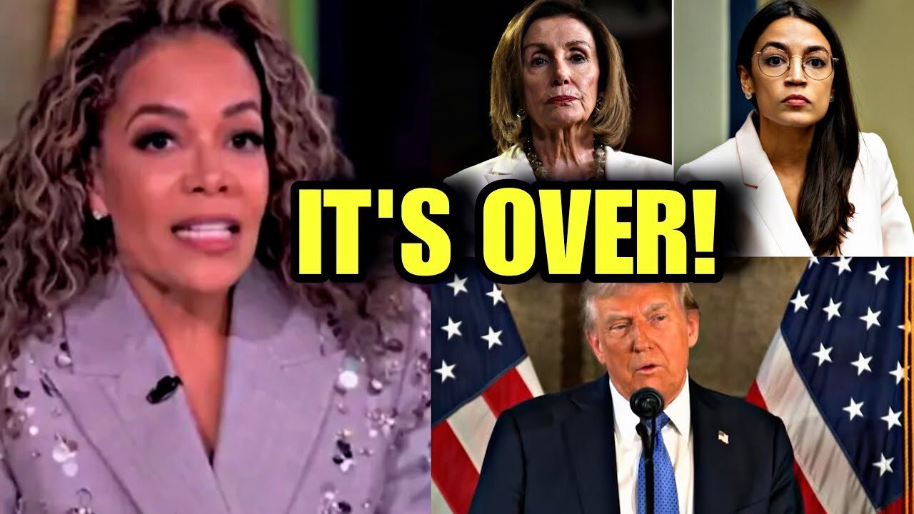 Sunny Hostin LOSES CONTROL After Pelosi Stages Democrat Coup Against AOC - Dec19