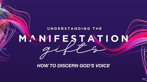 Understanding the Manifestation of Gifts - How to Discern GOD's Voice | Jubilee Worship Center