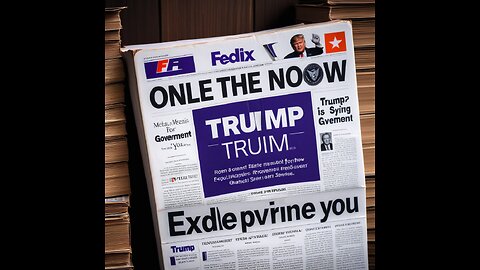 Media then and now on Trump, FedEx is spying on you for the government.