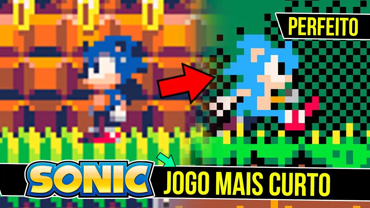 Sonic 2.5 é Bonito e Curto - Sonic Pico 🤨 #shorts #sonic