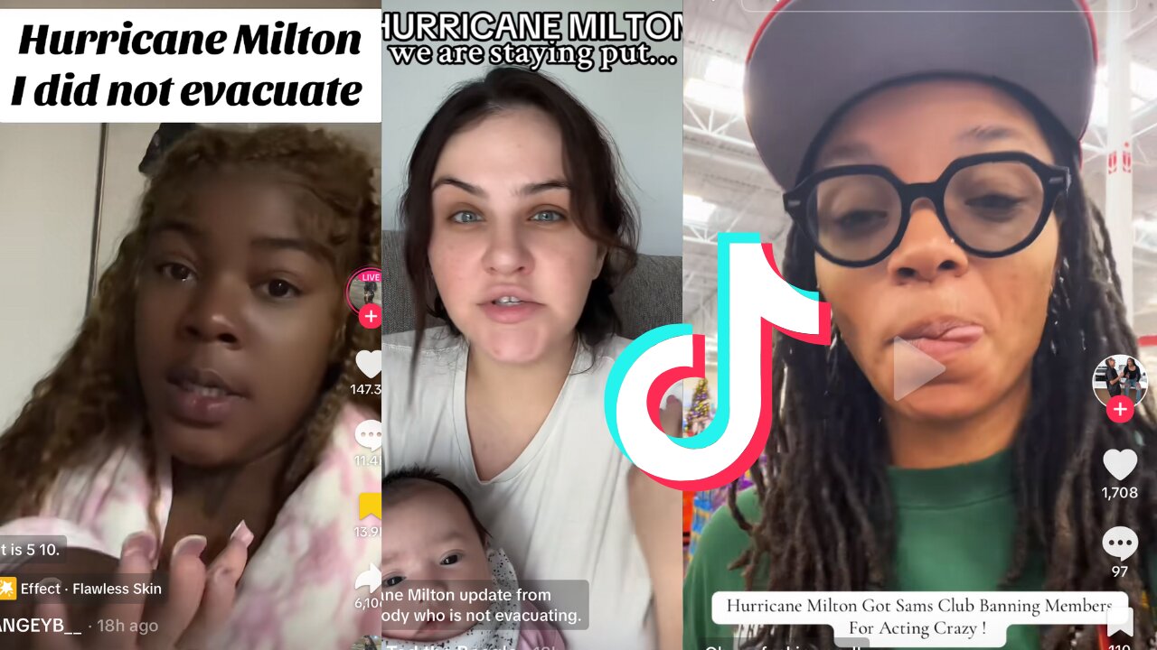 TIKTOK Floridians Are Risking It All By Not Evacuating